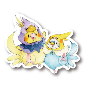 middle size|着ぐるみオカメ・セキセイ