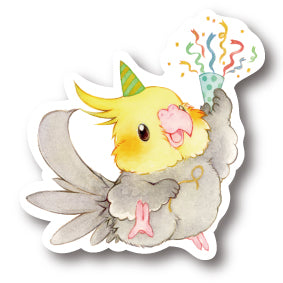 middle size|お祝い オカメインコ