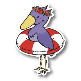 sticker Msize|Shoebill float ring