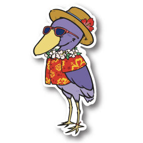 sticker Msize | Shoebill Aloha