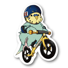 sticker Msize|ストライダーセキセイ レインボー