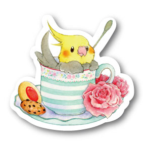 sticker Msize | Tea Okame
