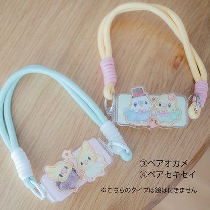 はさんでつけるだけ！スマホクリップ