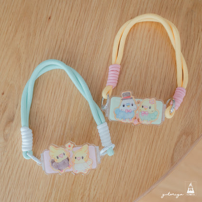 はさんでつけるだけ！スマホクリップ