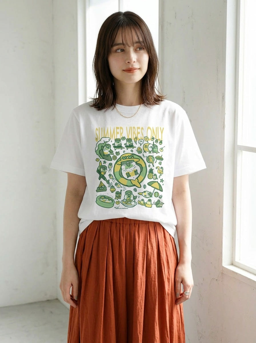 Tシャツ｜夏ぅなウロコ
