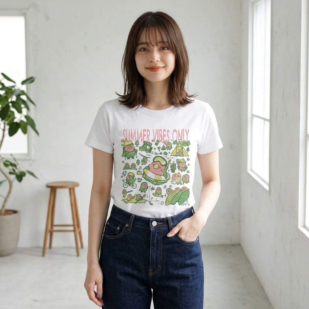 Tシャツ｜夏ぅなコザクラ