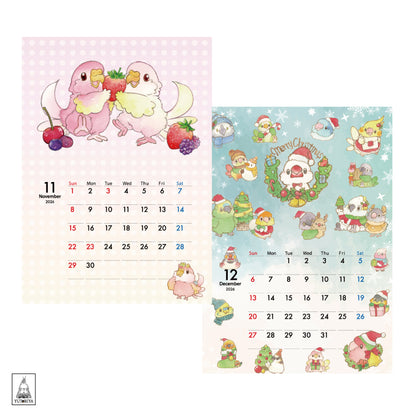 2024 Yutoriya Original Calendar | Wall-mounted