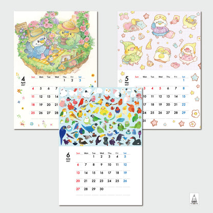 2024 Yutoriya Original Calendar | Wall-mounted