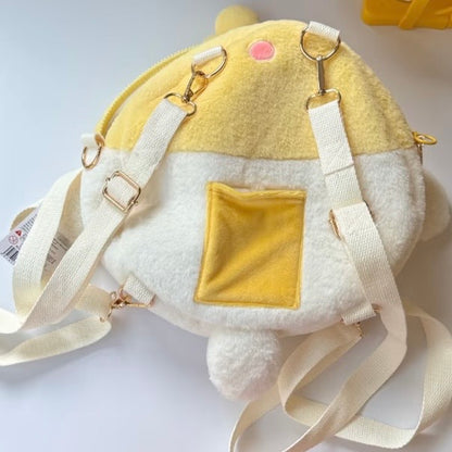 オカメの2Wayぬいバッグ
