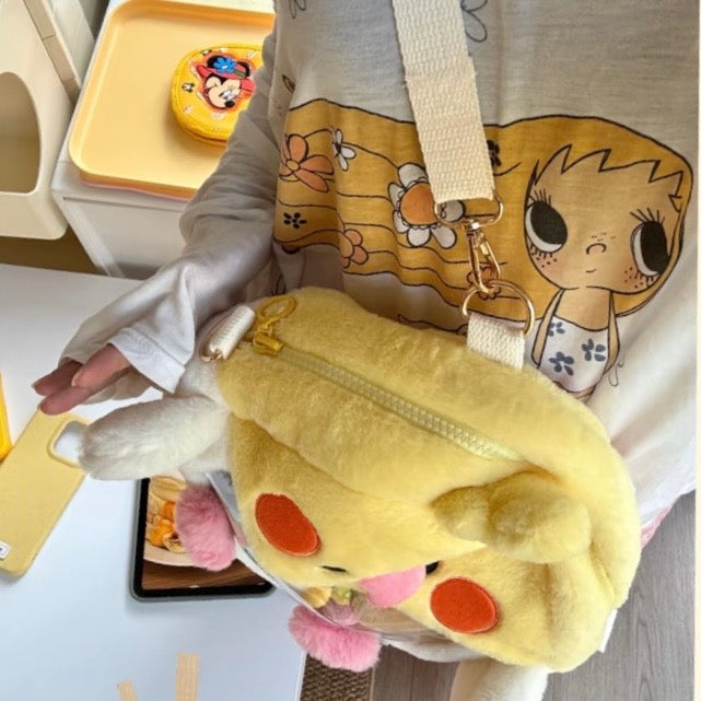 オカメの2Wayぬいバッグ