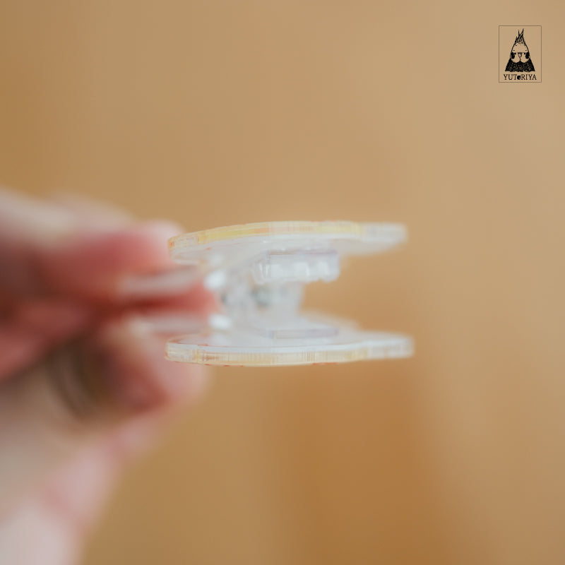 オカメインコのアクリルクリップ