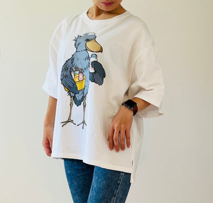 Big T-shirt｜Hot Spring Shoebill