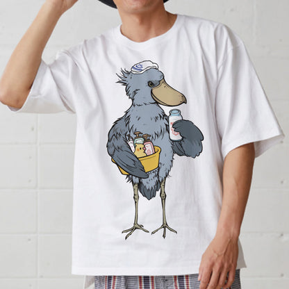 Big T-shirt｜Hot Spring Shoebill