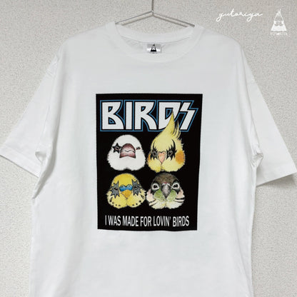 Tシャツ｜BIRDS（白）