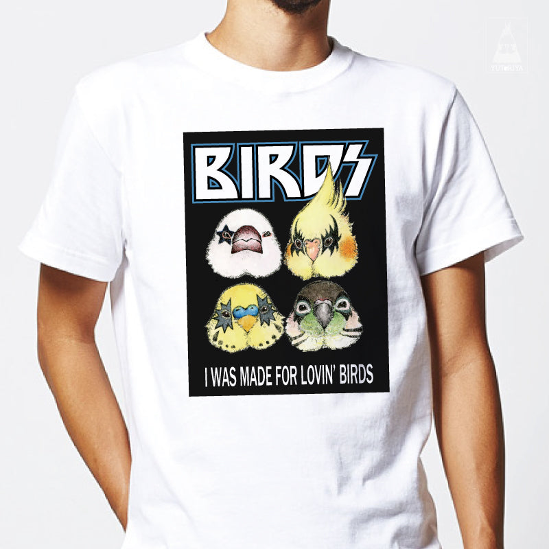 Tシャツ｜BIRDS（白）