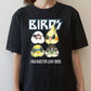 Tシャツ｜BIRDS（黒）