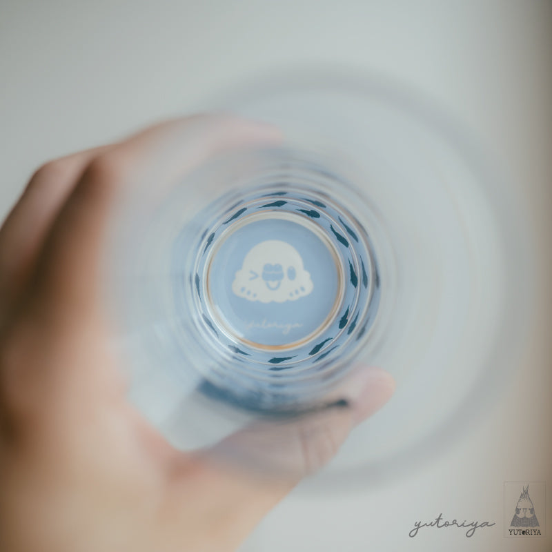 ボトムカラーグラス｜セキセイインコ