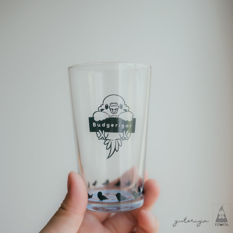 ボトムカラーグラス｜セキセイインコ