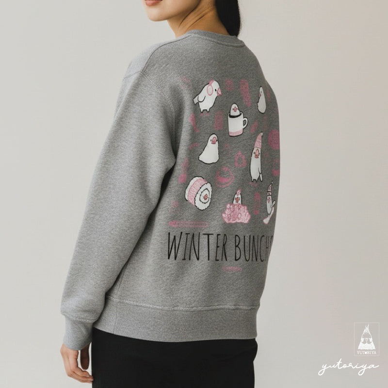 トレーナー｜冬ぅな文鳥