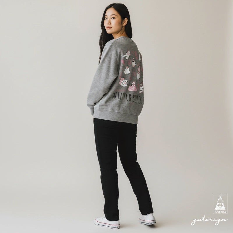 トレーナー｜冬ぅな文鳥