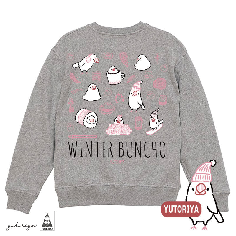 トレーナー｜冬ぅな文鳥