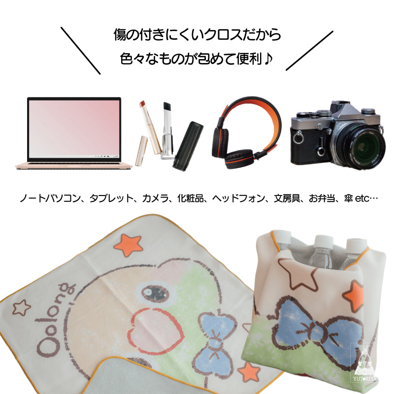 くっつくタオル