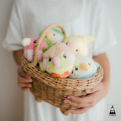 小鳥のお団子ぬいぐるみ