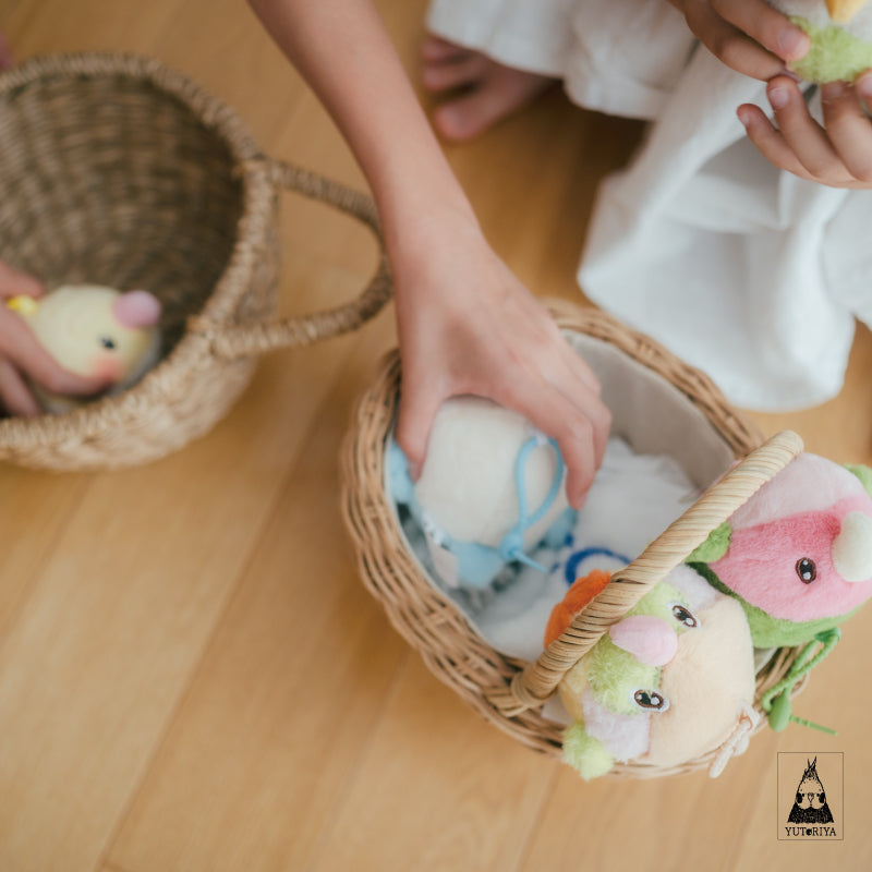 小鳥のお団子ぬいぐるみ