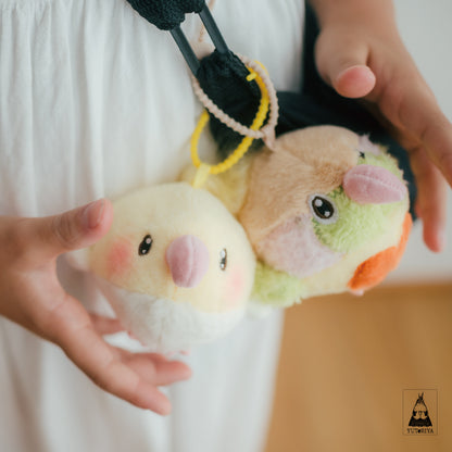 小鳥のお団子ぬいぐるみ