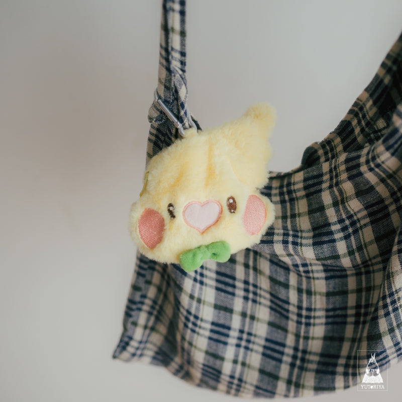 オカメのもっふりぬいポーチ