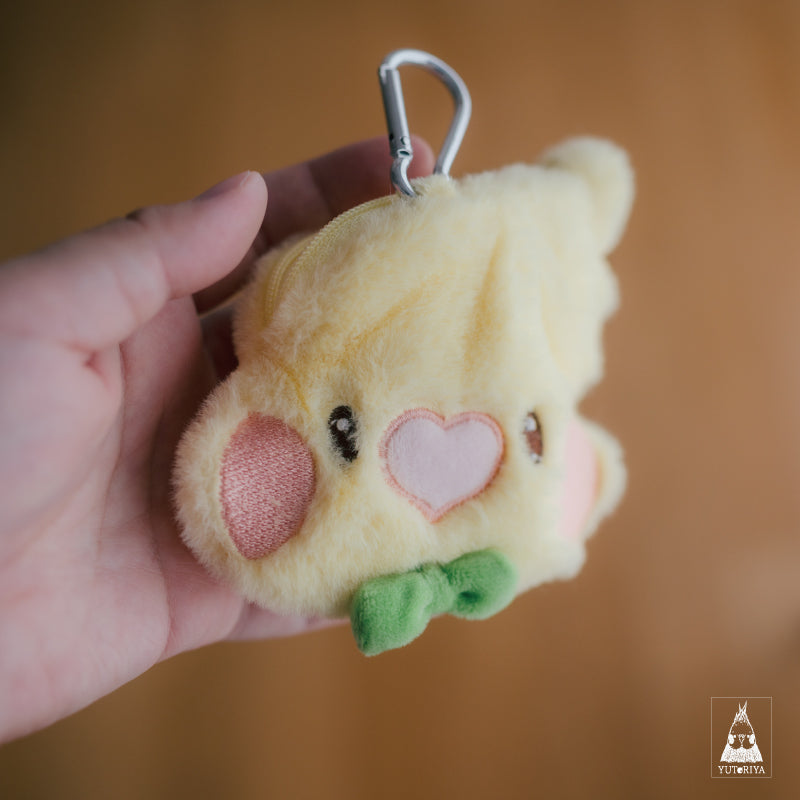 オカメのもっふりぬいポーチ