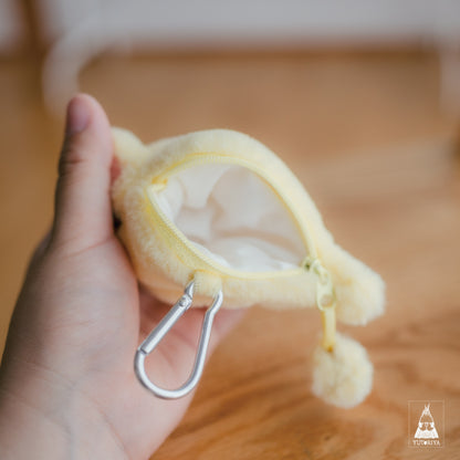 オカメのもっふりぬいポーチ