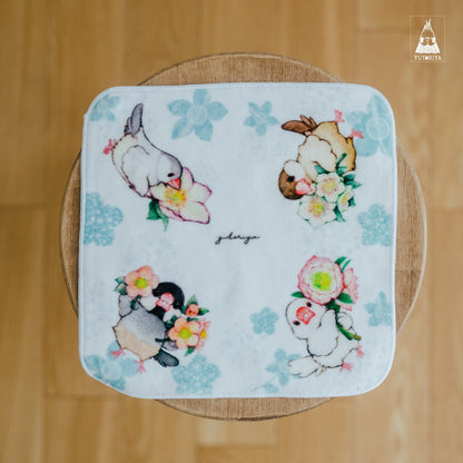 small bird towel handkerchief