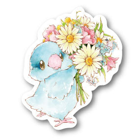 sticker Msize｜お花とマメルリハ