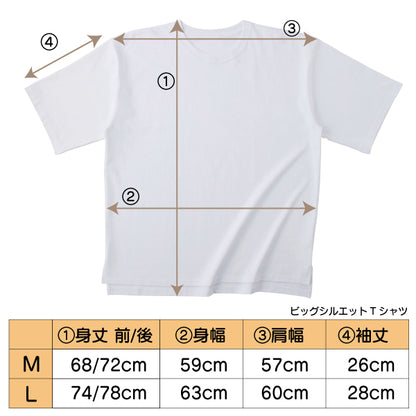 ビッグＴシャツ｜オカメぞろぞろ。