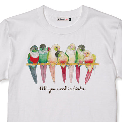 ウロコインコTシャツ