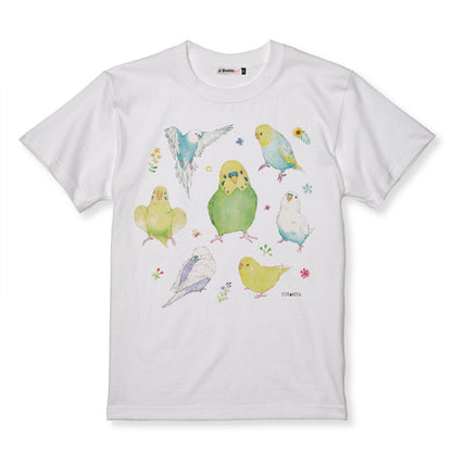 セキセイインコTシャツ