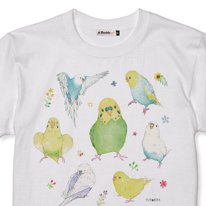 セキセイインコTシャツ