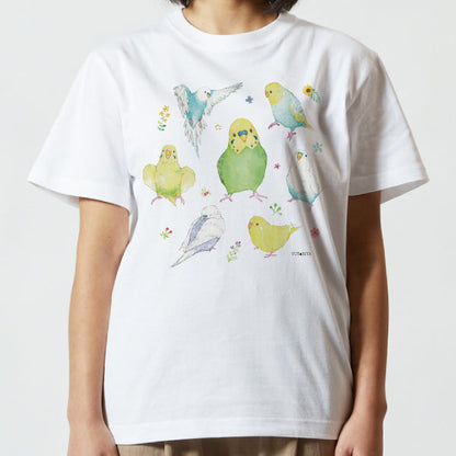 セキセイインコTシャツ