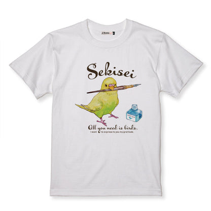 セキセイインコTシャツ