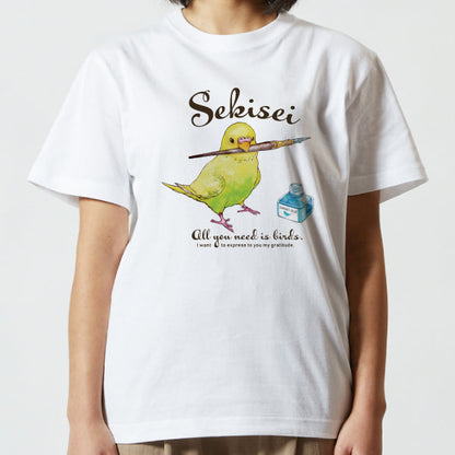 セキセイインコTシャツ