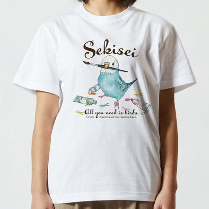 セキセイインコTシャツ