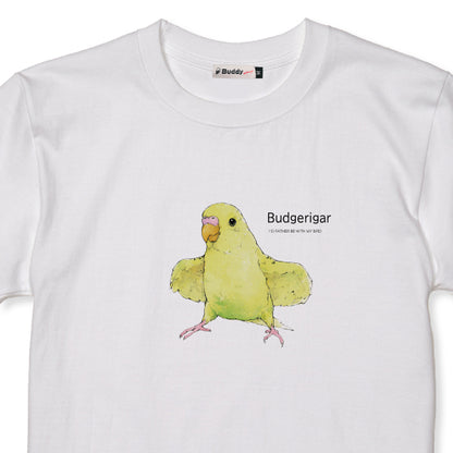 Tシャツ｜セキセイインコBudgerigar