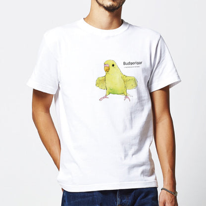 Tシャツ｜セキセイインコBudgerigar