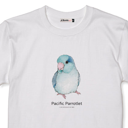 Tシャツ｜マメルリハPacific parrotlet